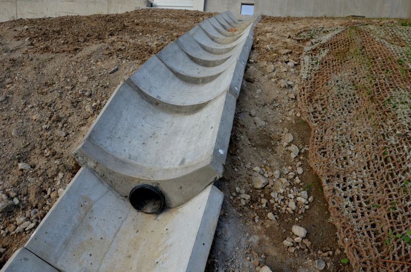 Drainage system setup